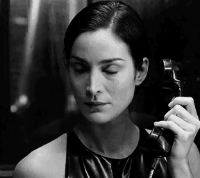 Carrie Moss as Trinity in The Matrix