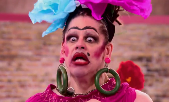 Picture of Thorgy Thor as Frida Kahlo